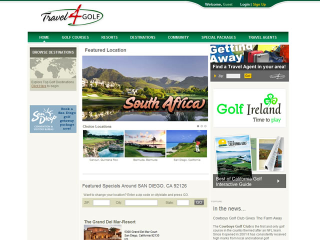 Travel 4 Golf Screencap